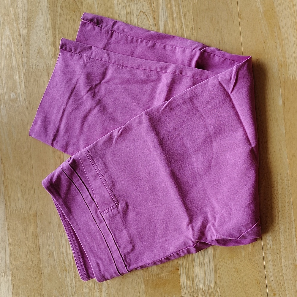 🩷 Zac & Rachel Pink Cropped Capri Pants. Size 14. Excellent Condition. - Picture 14 of 14